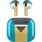 Bahamas Flag Distressed Apple AirPods (3rd Gen 2021) Skin